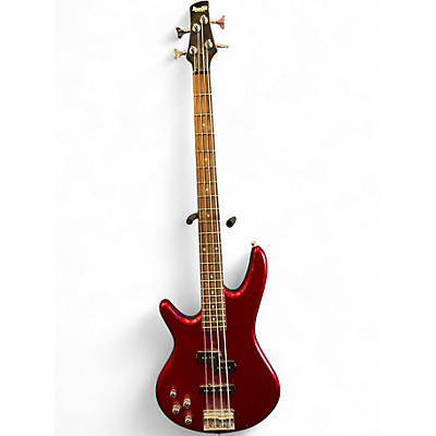 Used Ibanez GSR200L Red Electric Bass Guitar