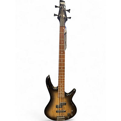 Used Ibanez GSR200SM Green Electric Bass Guitar