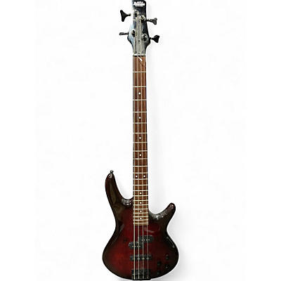 Used Ibanez GSR200SM Mahogany Burst Electric Bass Guitar