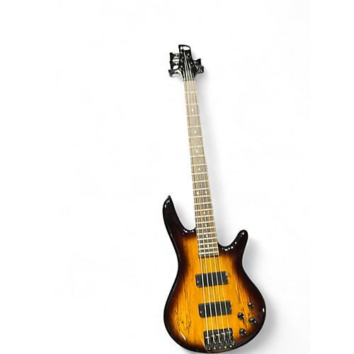 Used Ibanez GSR205 5 String 2 Color Sunburst Electric Bass Guitar 2 Color Sunburst