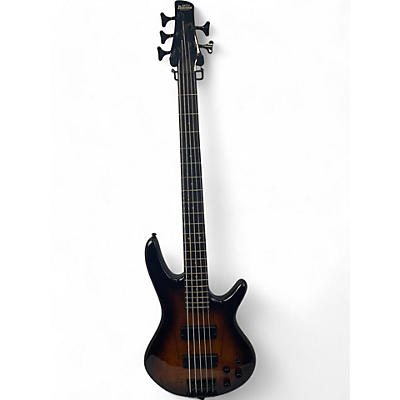 Ibanez Used Ibanez GSR205 5 String Amber Electric Bass Guitar