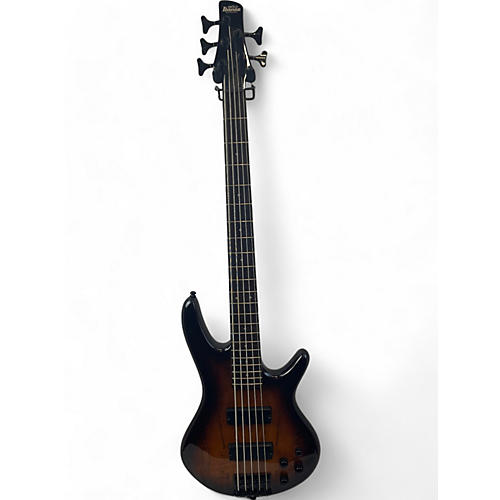 Ibanez Used Ibanez GSR205 5 String Amber Electric Bass Guitar Amber