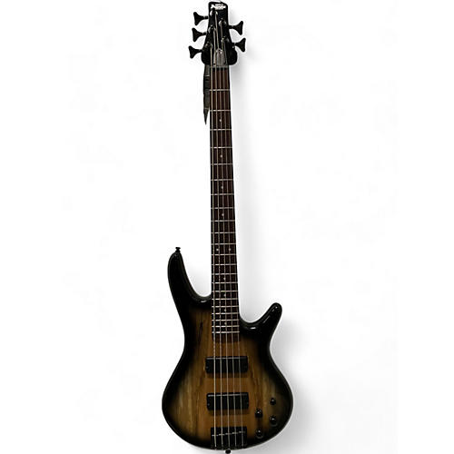 Used Ibanez GSR205 5 String BLACK BURST Electric Bass Guitar BLACK BURST