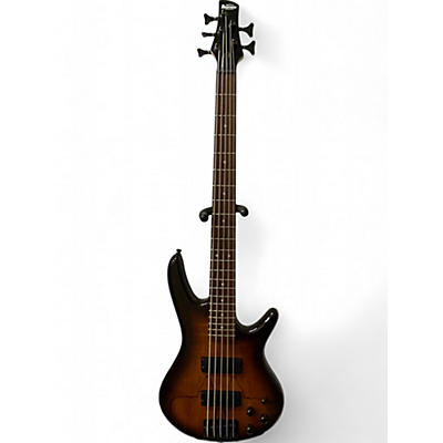 Ibanez Used Ibanez GSR205 5 String BROWN BURST Electric Bass Guitar