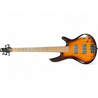 Used Ibanez GSR205 5 String Desert Burst Electric Bass Guitar