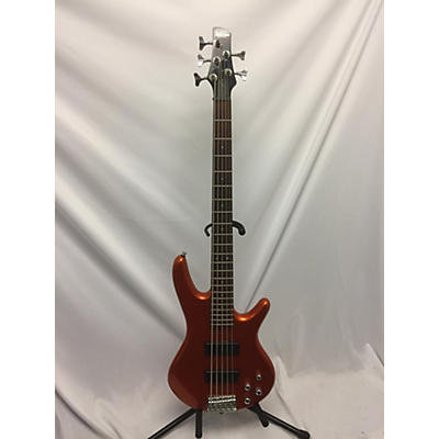 Ibanez Used Ibanez GSR205 5 String Metallic Orange Electric Bass Guitar