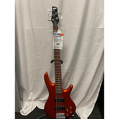 Ibanez Used Ibanez GSR205 5 String Metallic Orange Electric Bass Guitar