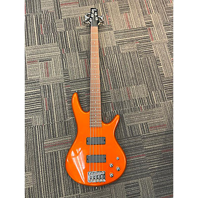 Ibanez Used Ibanez GSR205 5 String Metallic Orange Electric Bass Guitar