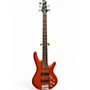 Used Ibanez GSR205 5 String Metallic Orange Electric Bass Guitar Metallic Orange