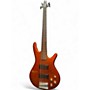 Used Ibanez GSR205 5 String Orange Electric Bass Guitar Orange