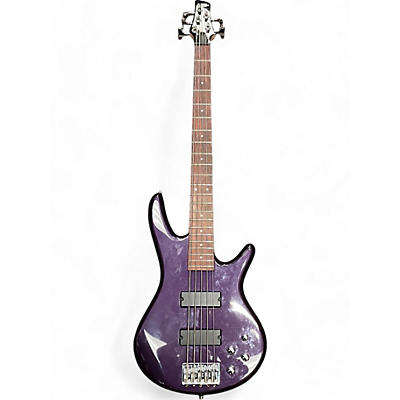 Ibanez Used Ibanez GSR205 5 String Purple Electric Bass Guitar