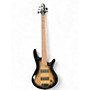 Used Ibanez GSR205 5 String Spalted Maple Edge Burst Electric Bass Guitar Spalted Maple Edge Burst