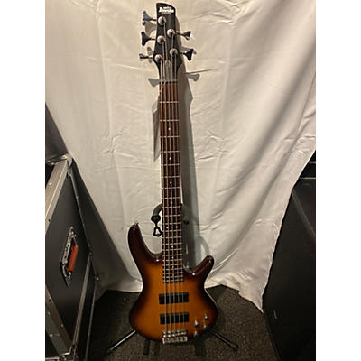 Ibanez Used Ibanez GSR205 5 String Tobacco Burst Electric Bass Guitar