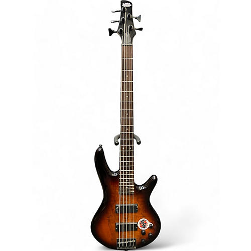 Ibanez Used Ibanez GSR205SM 5 STRING BROWN BURST Electric Bass Guitar BROWN BURST