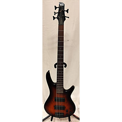 Ibanez Used Ibanez GSR205SM 5 String Tobacco Burst Electric Bass Guitar