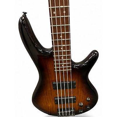 Used Ibanez GSR205SM Brown Burst Electric Bass Guitar