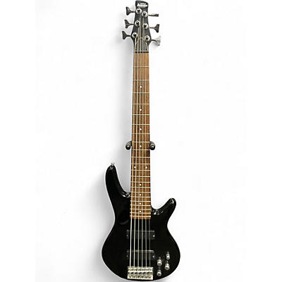Used Ibanez GSR206 6 String Black Electric Bass Guitar
