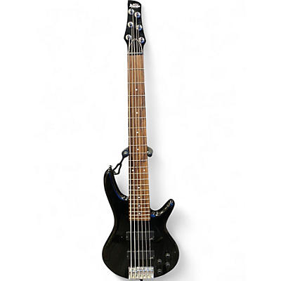 Used Ibanez GSR206 6 String Black Electric Bass Guitar