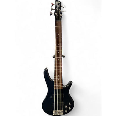 Used Ibanez GSR206 6 String Black Electric Bass Guitar