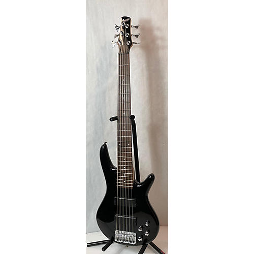 Ibanez Used Ibanez GSR206 6 String Gloss Black Electric Bass Guitar Gloss Black