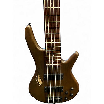 Used Ibanez GSR206 6 String Walnut Electric Bass Guitar