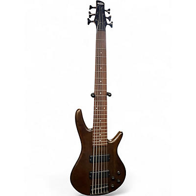 Used Ibanez GSR206 6 String Walnut Electric Bass Guitar