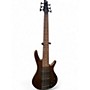 Used Ibanez GSR206 6 String Walnut Electric Bass Guitar Walnut