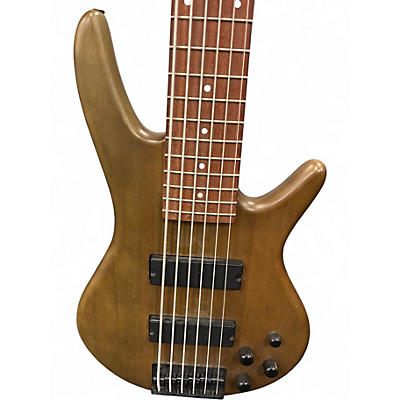 Used Ibanez GSR206 6 String Walnut Electric Bass Guitar