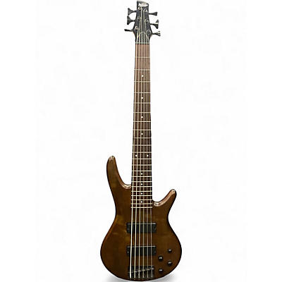 Used Ibanez GSR206 6 String Walnut Electric Bass Guitar