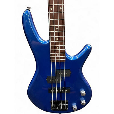 Used Ibanez GSRM20 Blue Electric Bass Guitar