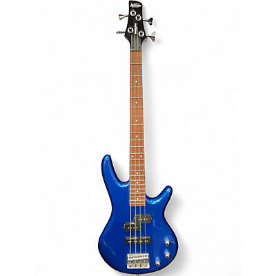 Used Ibanez GSRM20 Mikro Short Scale BLUE Electric Bass Guitar