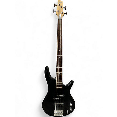 Used Ibanez GSRM20 Mikro Short Scale Black Electric Bass Guitar Black