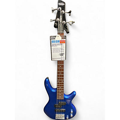 Ibanez Used Ibanez GSRM20 Mikro Short Scale Blue Electric Bass Guitar