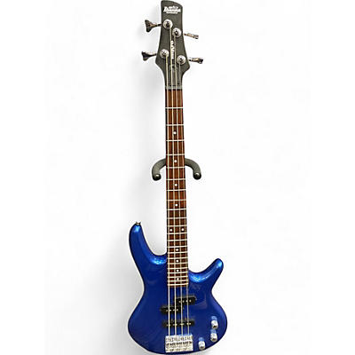 Ibanez Used Ibanez GSRM20 Mikro Short Scale Blue Electric Bass Guitar