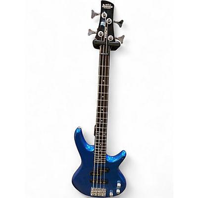 Used Ibanez GSRM20 Mikro Short Scale Blue Electric Bass Guitar