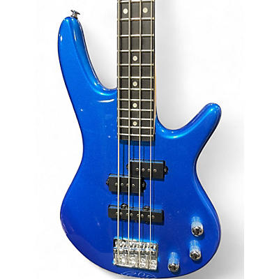 Used Ibanez GSRM20 Mikro Short Scale Blue Electric Bass Guitar