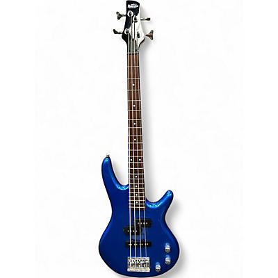 Used Ibanez GSRM20 Mikro Short Scale Blue Electric Bass Guitar