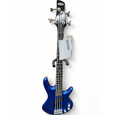 Used Ibanez GSRM20 Mikro Short Scale Blue Electric Bass Guitar