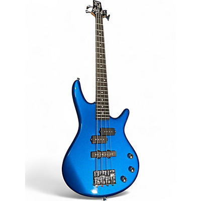 Used Ibanez GSRM20 Mikro Short Scale Blue Electric Bass Guitar
