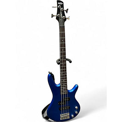 Used Ibanez GSRM20 Mikro Short Scale Blue Electric Bass Guitar