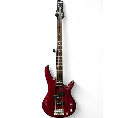 Used Ibanez GSRM20 Mikro Short Scale Cherry Electric Bass Guitar