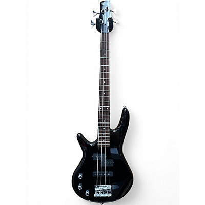 Used Ibanez GSRM20 Mikro Short Scale Left  Black Electric Bass Guitar