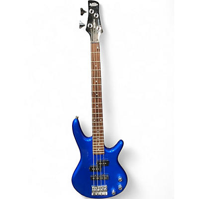 Used Ibanez GSRM20 Mikro Short Scale Starlight Blue Electric Bass Guitar
