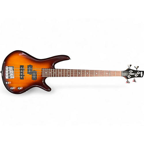 Ibanez Used Ibanez GSRM20 Mikro Short Scale Sunburst Electric Bass Guitar Sunburst