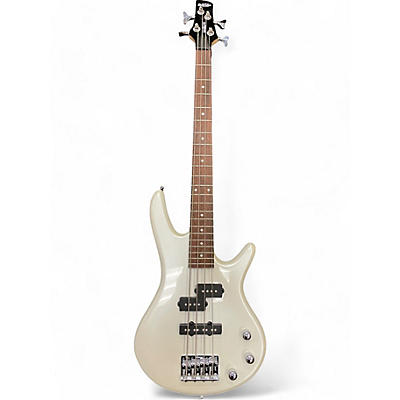 Ibanez Used Ibanez GSRM20 Mikro Short Scale White Electric Bass Guitar