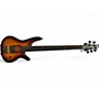 Used Ibanez GWB205 Tequila Sunrise Flat Electric Bass Guitar Tequila Sunrise Flat