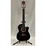 Used Ibanez Used Ibanez Ga35tce Dark Vintage Sunburst Classical Acoustic Electric Guitar dark vintage sunburst