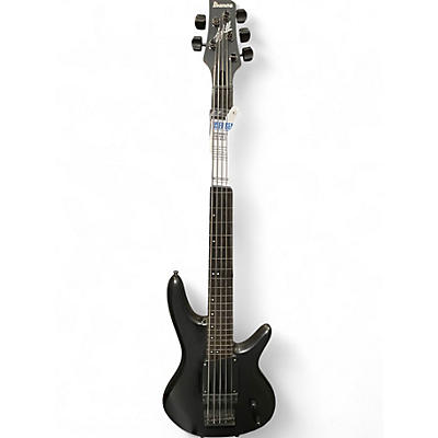 Used Ibanez Gary Willis Signature 5 String Satin Black Electric Bass Guitar