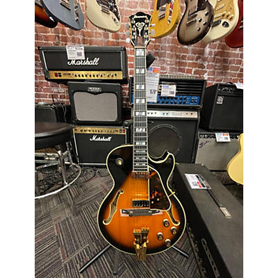 Ibanez Used Ibanez George Benson GB10SE 2 Color Sunburst Hollow Body Electric Guitar