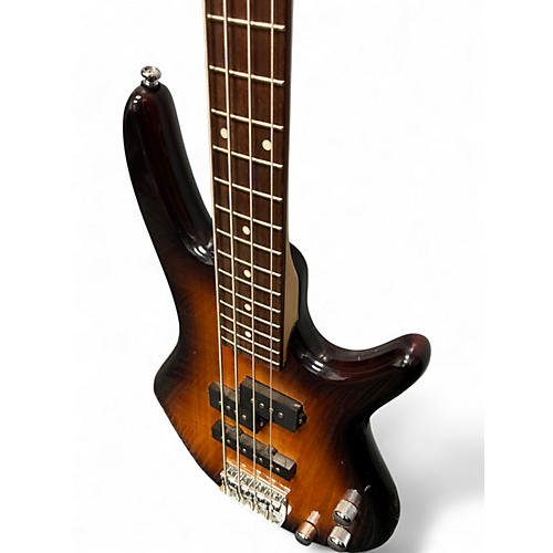 Used Ibanez Gio 4 String Bass 2 Color Sunburst Solid Body Electric Guitar 2 Color Sunburst